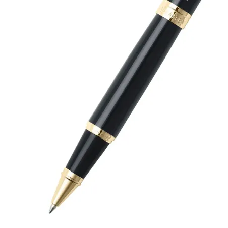 Stylo Roller Sheaffer - Série 300 - Black Attributs Dorés - Pointe