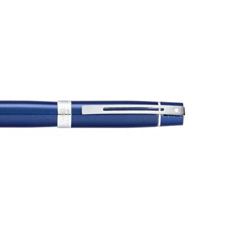 Stylo Roller Sheaffer - Série 300 - Bleu Attributs Chromés - Détails