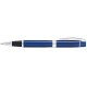 Stylo Roller Sheaffer - Série 300 - Bleu Attributs Chromés - Profil