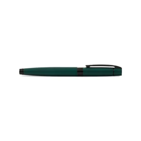 Stylo Roller Sheaffer - Série 300 - Green Mat Attributs Noirs - Fermé