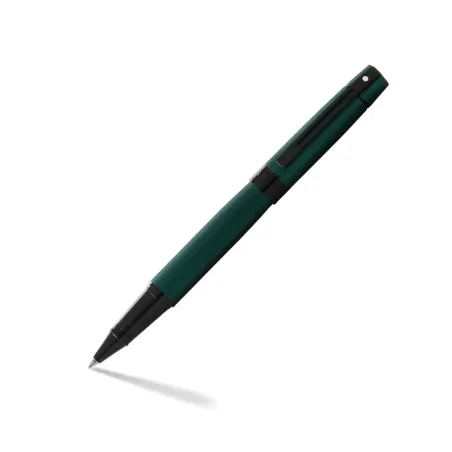Stylo Roller Sheaffer - Série 300 - Green Mat Attributs Noirs