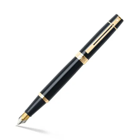 Stylo Plume M Sheaffer - Série 300 - Black Attributs Dorés