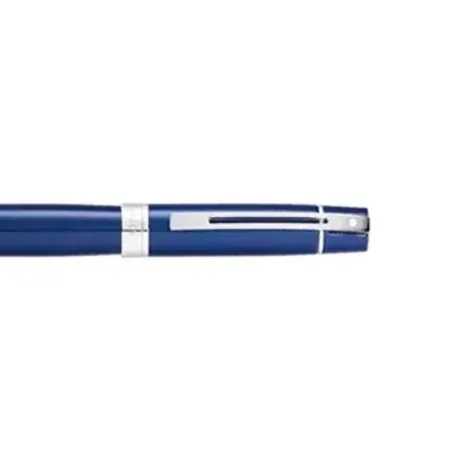 Stylo Plume M Sheaffer - Série 300 - Bleu Attributs Chromés - Détails