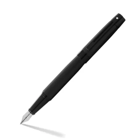 Stylo Plume M Sheaffer - Série 300 - Black Mat Attributs Noirs