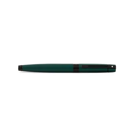 Stylo Plume M Sheaffer - Série 300 - Green Mat Attributs Noirs - Fermé