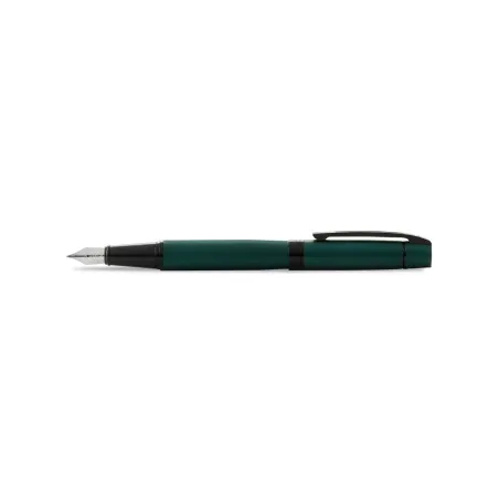 Stylo Plume M Sheaffer - Série 300 - Green Mat Attributs Noirs - Profil