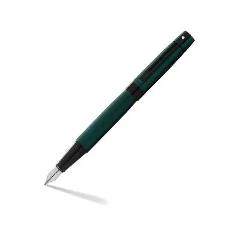 Stylo Plume M Sheaffer - Série 300 - Green Mat Attributs Noirs