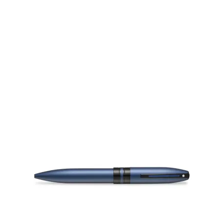 Stylo Bille Sheaffer - Icon - Bleu Mat Attributs Noirs pvd- Dessus