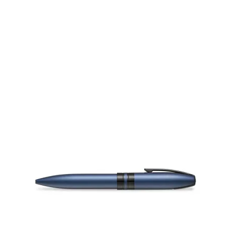 Stylo Bille Sheaffer - Icon - Bleu Mat Attributs Noirs pvd - Profil
