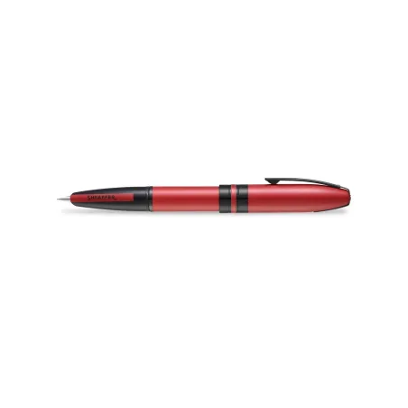 Stylo Plume M Sheaffer - Icon - Rouge Attributs Noirs pvd - Ouvert