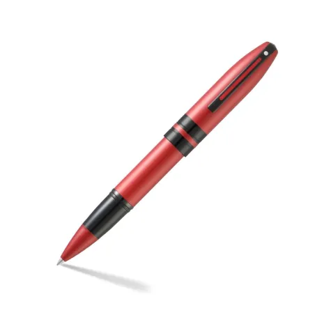 Stylo Roller Sheaffer - Icon - Rouge Attributs Noirs pvd