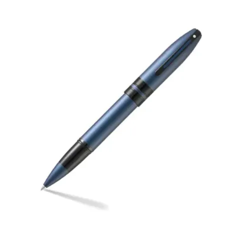 Stylo Roller Sheaffer - Icon - Bleu Attributs Noirs pvd
