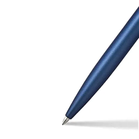 Stylo Bille Sheaffer - Reminder - Bleu Mat Attributs Noirs pvd - Pointe