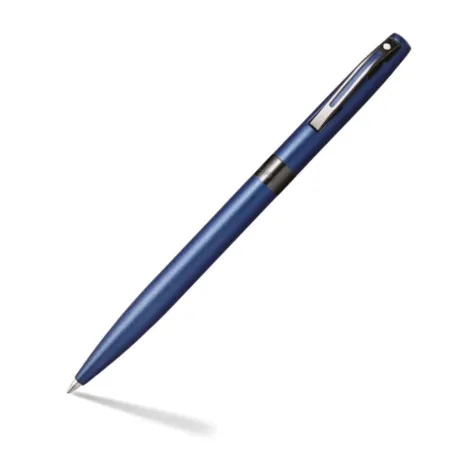 Stylo Bille Sheaffer - Reminder - Bleu Mat Attributs Noirs pvd