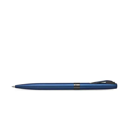 Stylo Bille Sheaffer - Reminder - Bleu Mat Attributs Noirs pvd - Ouvert