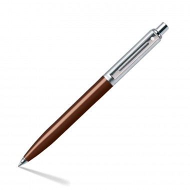 Stylo Bille Sheaffer - Sentinel - Coffee Attributs chromés