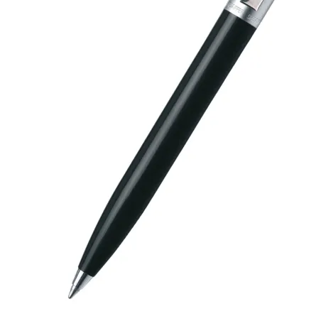 Stylo Bille Sheaffer - Sentinel - Noir brillant Attributs chromés - Pointe