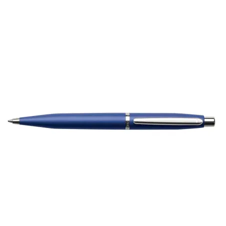 Stylo Bille Sheaffer - VFM - Bleu Attributs chromés - Dessus