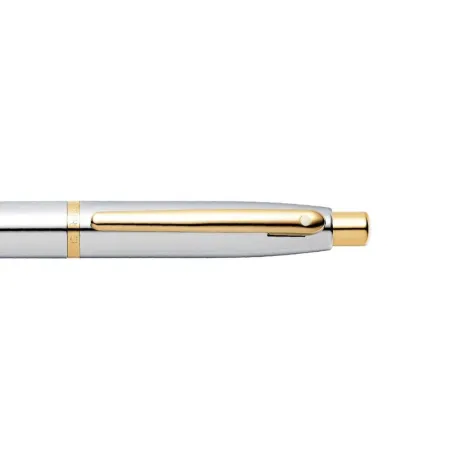 Stylo Bille Sheaffer - VFM - Chrome Attributs dorés - Détails