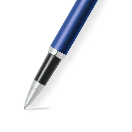 Stylo Roller Sheaffer - VFM - Bleu Attributs chromés - Pointe