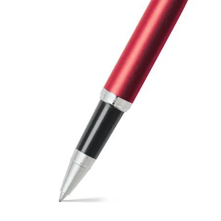 Stylo Roller Sheaffer - VFM - Rouge Attributs chromés - Pointe