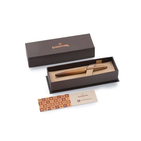Stylo Roller Sheaffer - VFM - Coffee Attributs cofee pvd - Coffret