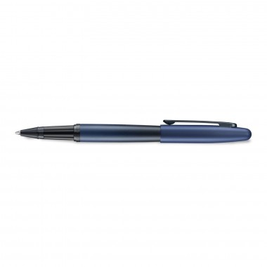 Stylo Roller Sheaffer - VFM - Bleu nuit Attributs noir pvd - Profil