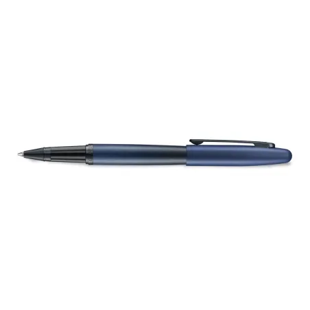 Stylo Roller Sheaffer - VFM - Bleu nuit Attributs noir pvd - Profil