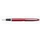 Stylo Plume M Sheaffer - VFM - Rouge Attributs chromés - Ouvert