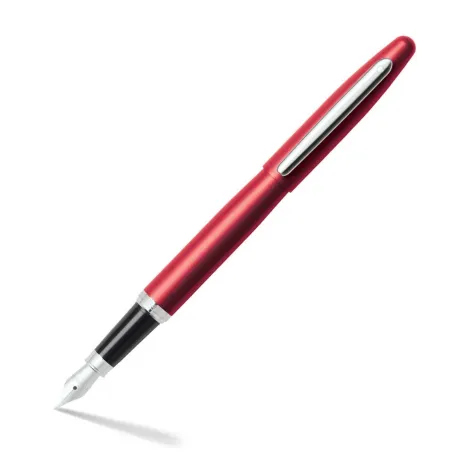 Stylo Plume M Sheaffer - VFM - Rouge Attributs chromés
