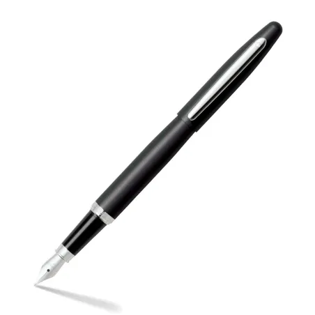 Stylo Plume M Sheaffer - VFM - Black Attributs chromés