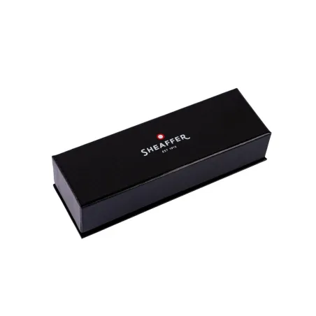Stylo Plume M Sheaffer - VFM - Chrome Attributs dorés - Coffret fermé