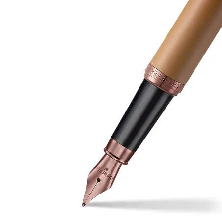 Stylo Plume M Sheaffer - VFM - Coffee Attributs cofee pvd - Pointe