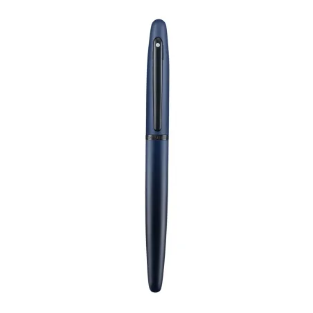 Stylo Plume M Sheaffer - VFM - Bleu nuit Attributs noir pvd Fermé