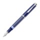 Stylo Plume F Pelikan M815 Souverän - Metal Striped Blue - Edition spéciale
