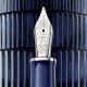 Stylo Plume F Pelikan M815 Souverän - Metal Striped Blue - Edition spéciale - Plume