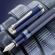 Stylo Plume F Pelikan M815 Souverän - Metal Striped Blue - Edition spéciale