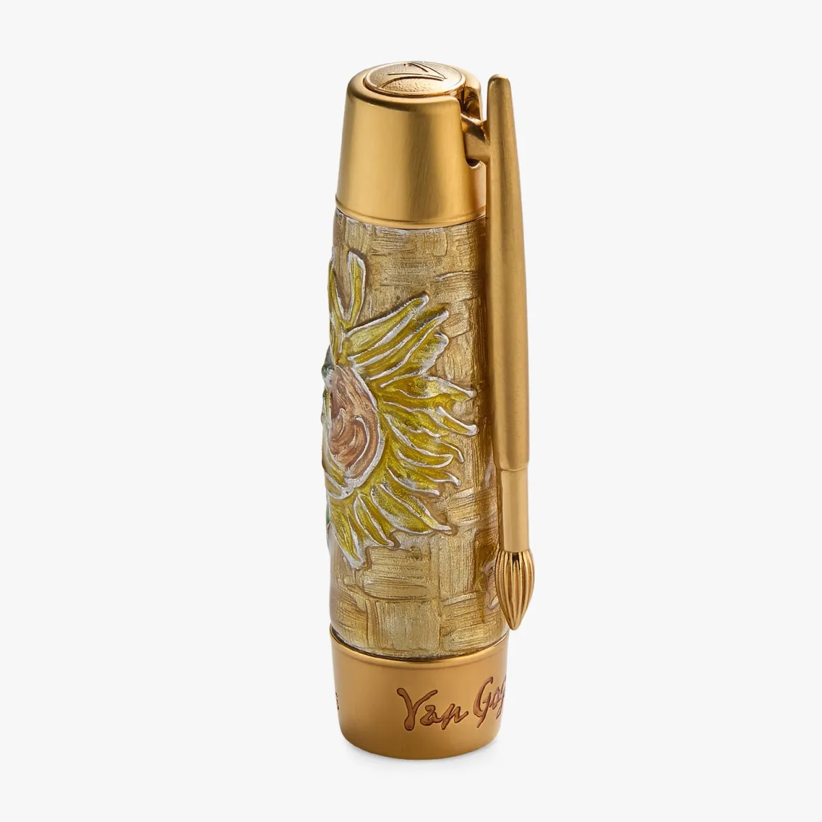 Stylo-Plume B VISCONTI Dreaming Sunflowers – Édition Limitée - Capuchon