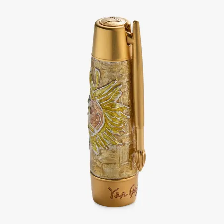 Stylo-Plume B VISCONTI Dreaming Sunflowers – Édition Limitée - Capuchon