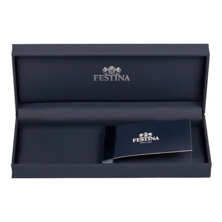 Stylo bille FESTINA Classicals Black Edition Silver - Coffret ouvert