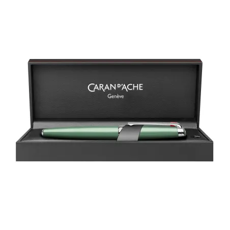 Stylo-plume M Caran d'Ache - Leman - Vert de gris - Edition limitée - Coffret