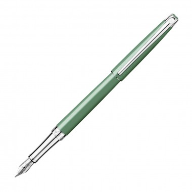 Stylo-plume B Caran d'Ache - Leman Slim - Vert de gris - Edition limitée