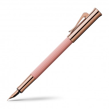 Stylo-plume F Graf von Faber Castell - Guilloché Rose Blush