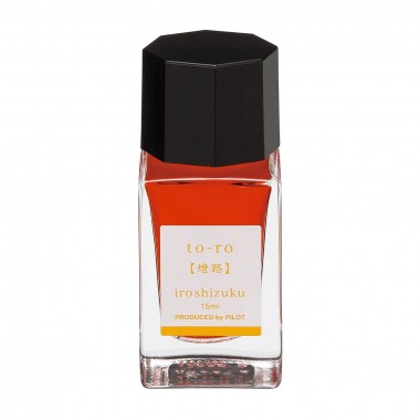 Flacon d'encre Pilot IROSHIZUKU - TO-RO Orange - Flacon 15 ml