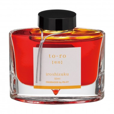 Flacon d'encre Pilot IROSHIZUKU - TO-RO Orange - Flacon 50 ml