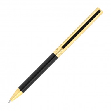 Stylo bille S.T. DUPONT Classique - Noir et Doré