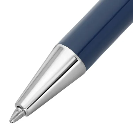 Stylo bille S.T. DUPONT Classique - Bleu et Palladium - Pointe