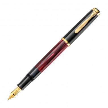 Stylo-plume M Pélikan M200 rouge marbré Edition spéciale
