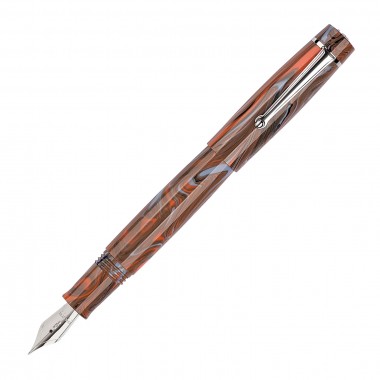 Stylo-Plume DELTA - Signs Of Time - Cave Painting ST - Plume acier - B