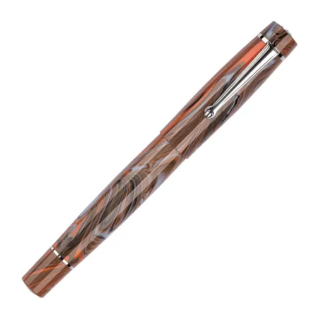 Stylo-Plume DELTA - Signs Of Time - Cave Painting ST - Plume acier - stub 1.1 - Fermé
